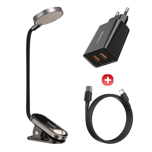 Dimmable Wireless Desk Lamp Touch USB Rechargeable Reading Light LED Night Light Laptop Lamp