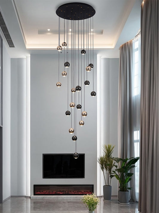 Pendent Lamp Stairs Chandelier lighting Living room Modern Pendant Lights for Kitchen Island Lustre
