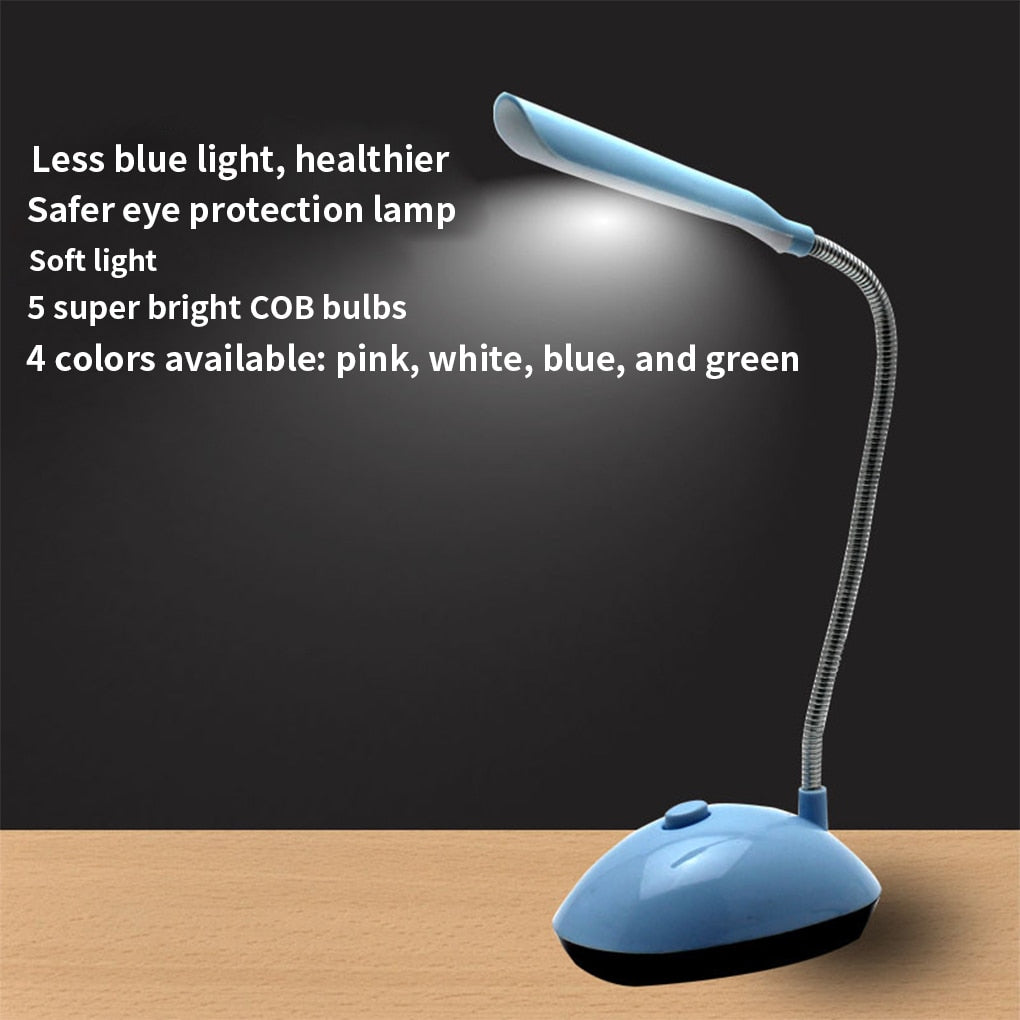 Eye Protection Light Reading Book Lights  Reading Lamp Desk Lights AAA Battery (Not Include)